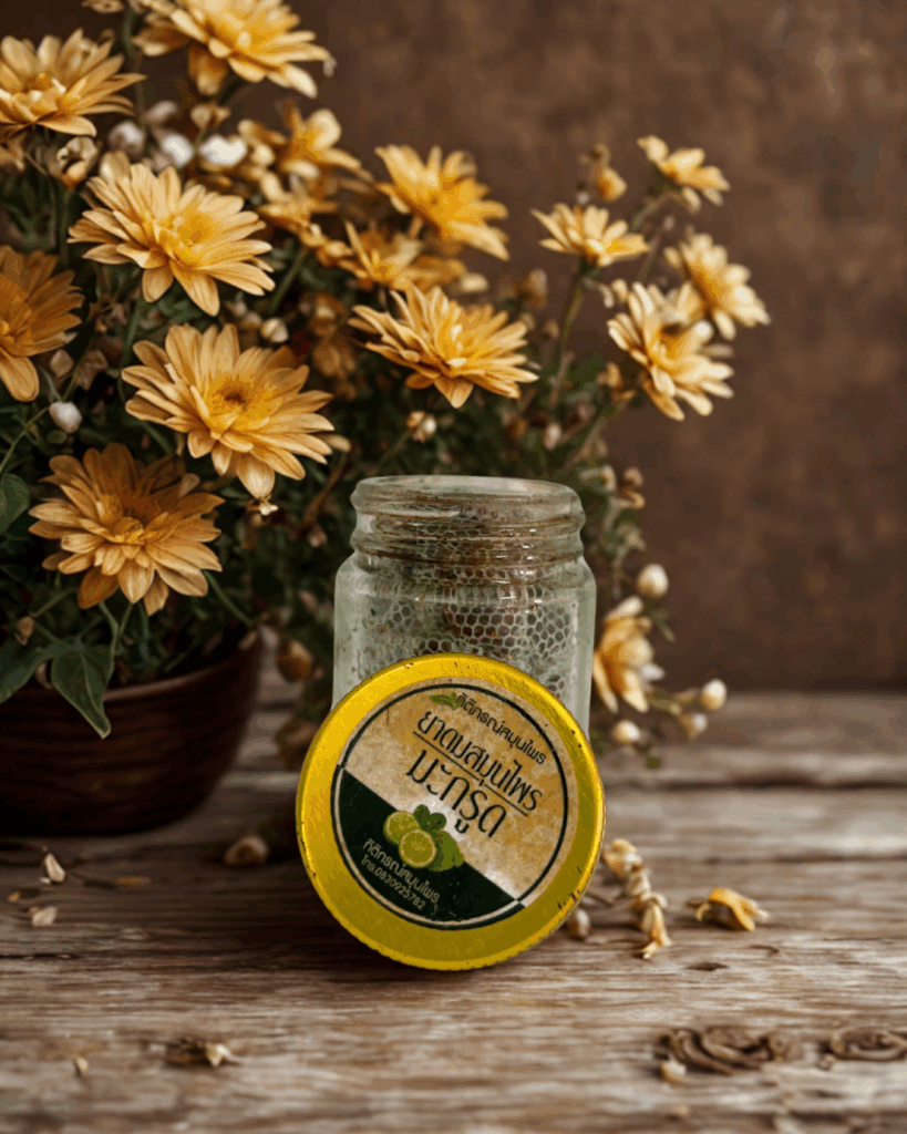 ยาดมสมุนไพรมะกรูด